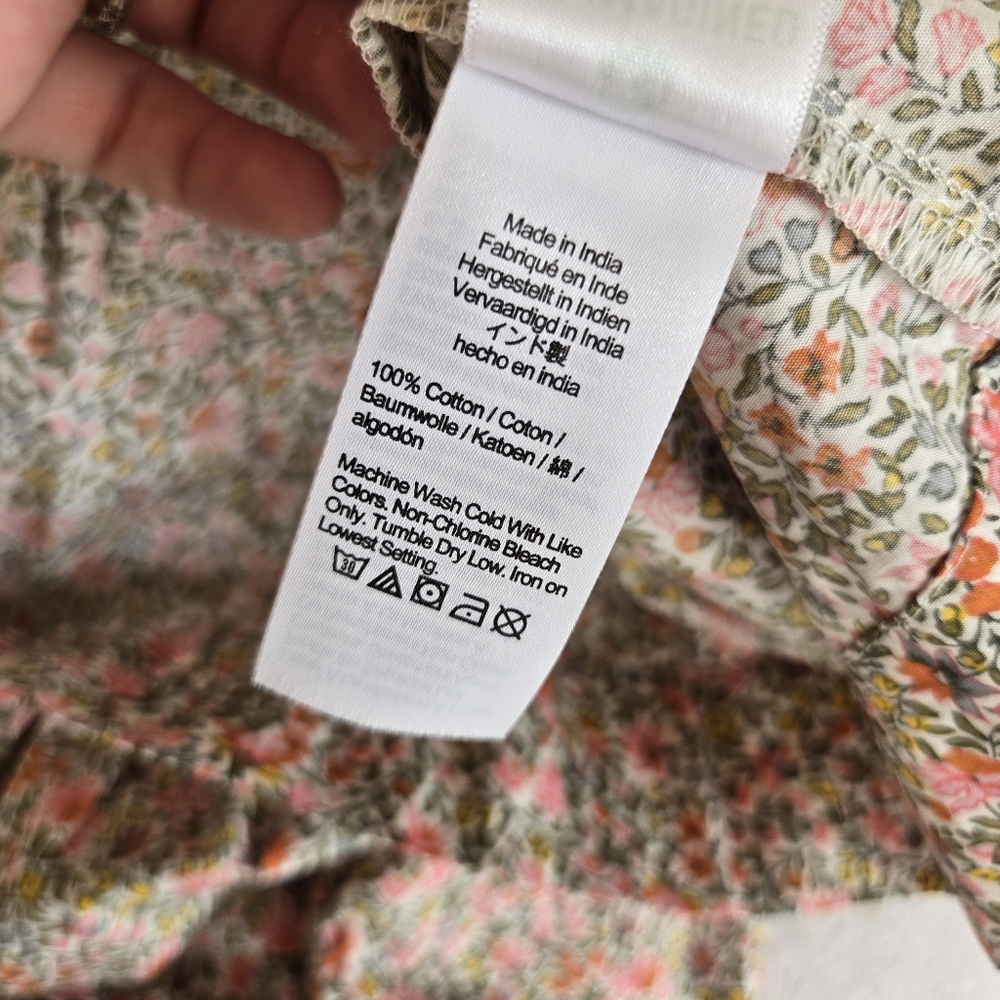 NEW J. Crew Floral Cinched Waist Puff Sleeve Dress - Picture 13 of 14